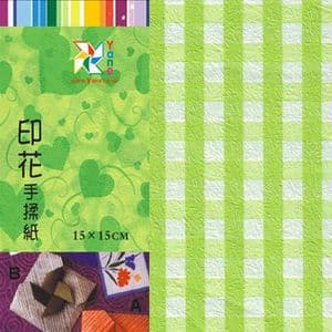 Shoyu marble patterns, 6 inch (15 cm) square, 15 sheets, (YHZ007)