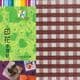 Shoyu marble patterns, 6 inch (15 cm) square, 15 sheets, (YHZ009)