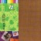 Shoyu marble patterns, 6 inch (15 cm) square, 15 sheets, (YHZ012)