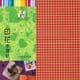 Shoyu marble patterns, 6 inch (15 cm) square, 15 sheets, (YHZ017)