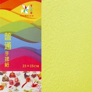 Shoyu matt Apple Green, 10 inch (25 cm) square, 10 sheets, (KYZ055)