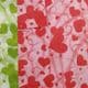 Shoyu patterned textured paper, Bright green, Burgandy, 20cm x 30cm, 10 sheets, [YHZ107]