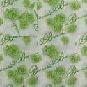 Shoyu patterned textured paper, Light green, white, 20cm x 30cm, 10 sheets, [YHZ110]