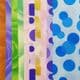 Shoyu patterned textured paper, Mixed colour, 20cm x 20cm, 10 sheets, [YHZ157]