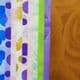 Shoyu patterned textured paper, Mixed colour, 20cm x 20cm, 10 sheets, [YHZ164]