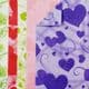 Shoyu patterned textured paper, Mixed colour, 20cm x 30cm, 10 sheets, [YHZ144]
