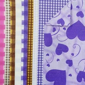 Shoyu patterned textured paper, Mixed colour, 20cm x 30cm, 23 sheets, [YHZ153]