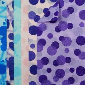 Shoyu patterned textured paper, Mixed colour, 30cm x 30cm, 6 sheets, [YHZ123]