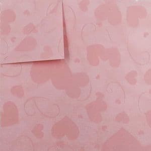 Shoyu patterned textured paper, pink, 20cm x 30cm, 10 sheets, [YHZ109]