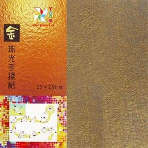 Shoyu pearlescent origami, Dark blue, 25cm x 25cm, 10 sheets, [KYZ010]