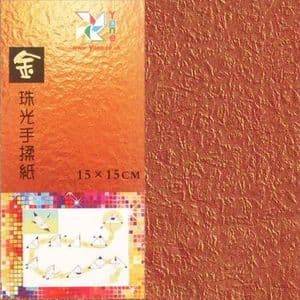 Shoyu pearlescent origami, Pinkish red, 15cm x 15cm, 20 sheets, [KY501]
