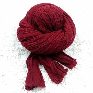 Single colour dyed nylon, Burgandy, Stretched Size per piece 1.5m x 15cm, 4 pieces, [SWW0858a]
