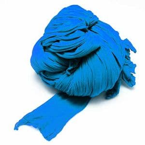 Single colour dyed nylon, Dark blue, Stretched Size per piece 1.5m x 15cm, 30 pieces, [SWW0922]