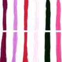 Single colour dyed nylon, Magenta, purple, Stretched Size per piece 1.5m x 15cm,12 pieces, [SWW0807]