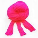 Single colour dyed nylon, Magenta, Stretched Size per piece 1.5m x 15cm, 8 pieces, [SWW0910]