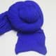 Single colour Specially dyed nylon, Nylon, blue, 1 piece, Stretched size 2.6m x 45cm, [SWW0618]