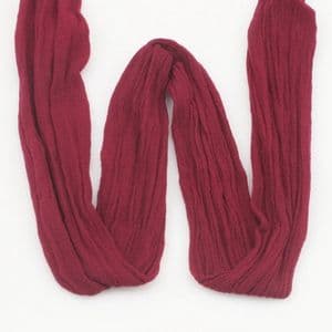 Single colour Specially dyed nylon, Nylon, Burgandy, 1 piece, 1.5m x 15cm, (SWW0224)