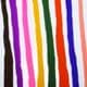 Single colour Specially dyed nylon, Nylon, Dark blue, Dark purple, Stretched size 1.3m x 15cm, 8 pieces, [SWW0692]