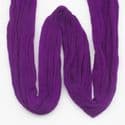 Single colour Specially dyed nylon, Nylon, Dark purple, Stretched size 1.5m x 15cm, 4 pieces, [SWW0295]