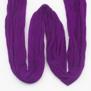Single colour Specially dyed nylon, Nylon, Dark purple, Stretched size 1.5m x 15cm, 4 pieces, [SWW0295]