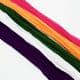 Single colour Specially dyed nylon, Nylon, Dark purple, white, Stretched size 1.5m x 15cm, 5 pieces, [SWW0312]