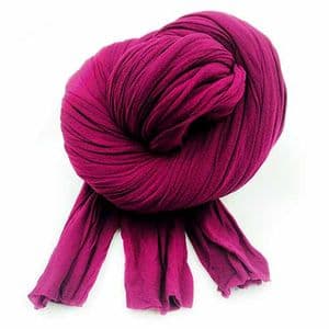 Single colour Specially dyed nylon, Nylon, Dark red, Stretched Size 1.5m x 15cm, 1 piece, [SWW0867]