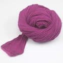 Single colour Specially dyed nylon, Nylon, Dark red, Stretched Size per piece 1.5m x 15cm, 20 pieces, [001SWW0269a]