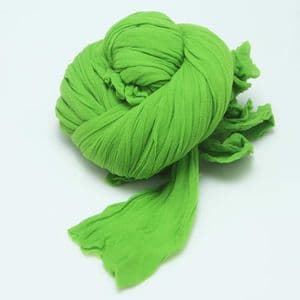 Single colour Specially dyed nylon, Nylon, green, Stretched size 1.3m x 15cm, 8 pieces, [SWW0657]