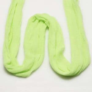 Single colour Specially dyed nylon, Nylon, Green-Yellow, Stretched size 1.5m x 15cm, 4 pieces, [SWW0378]
