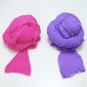 Single colour Specially dyed nylon, Nylon, Indigo, Pinkish red, Stretched size 1.3m x 15cm, 4 pieces, [SWW0685]