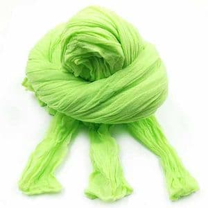Single colour Specially dyed nylon, Nylon, Light green, Stretched Size per piece 1.5m x 15cm, 20 pieces, [001SWW0053a]