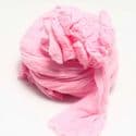 Single colour Specially dyed nylon, Nylon, Light pink, Stretched size 1.5m x 15cm, 4 pieces, [SWW0435]