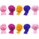 Single colour Specially dyed nylon, Nylon, orange, pink, Stretched Size per piece 1.5m x 15cm, 10 pieces, [SWW0769]