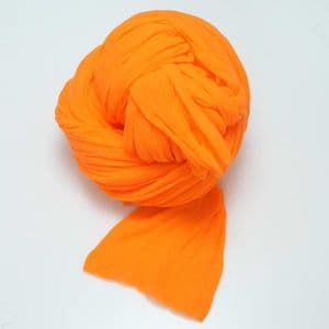Single colour Specially dyed nylon, Nylon, orange, Stretched Size per piece 1.5m x 15cm, 4 pieces, [sww0441a]