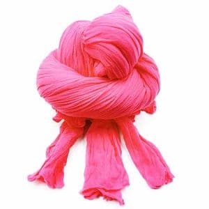 Single colour Specially dyed nylon, Nylon, pink, Stretched size 1.5m x 15cm, 4 pieces, [SWW0358]
