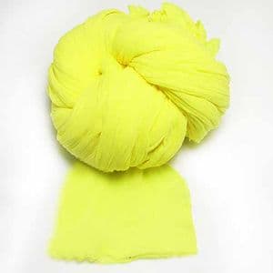 Single colour Specially dyed nylon, Nylon, Yellow, Stretched Size 2.6m x 30cm, 1 piece, [SWW0872]