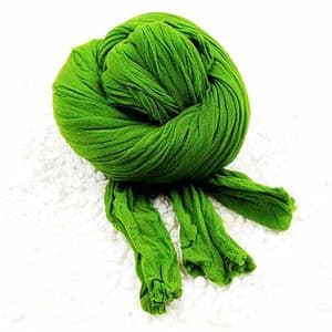 Single colour Specially dyed nylon, Olive, Stretched Size 1.5m x 15cm, 1 piece, [SWW0860a]