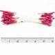 Small flowers stamens, Dark red, 110 pieces [approximate], 6cm, [ST1483]