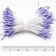 Small flowers stamens, Light purple, 420 pieces [approximate], 6cm, [st1586]