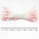 Small flowers stamens, pink, 110 pieces [approximate], 6cm, [ST1453]
