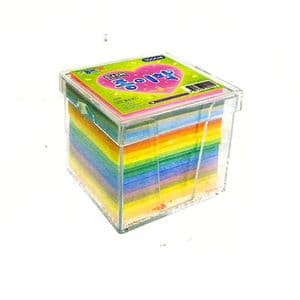 Small origami, Assorted colours, 7cm x 7cm, 1000 sheets, (ok1012)