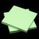 Small origami, Light green, 5.5cm, 100 sheets, (Papers not perfectly square - sold at a discount), [KY639]
