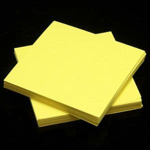 Small origami, Yellow, 5.5cm, 100 sheets, (Papers not perfectly square - sold at a discount), [KY640]