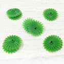 Sunflower Flower holder, Plastic, Dark green, 2.5cm x 2.5cm, 10 pieces, [ST1651]