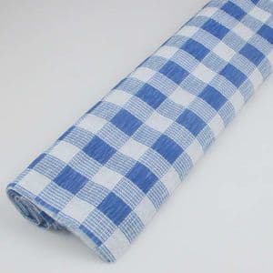 Thick Crepe paper, blue, white, 20cm x 50cm, 1 sheet, 110 gsm, [002CR333]