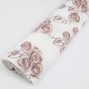 Thick Crepe paper, brown, white, 40cm x 100cm, 1 sheet, [CR342]