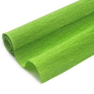 Thick Crepe paper, Light green, 40cm x 100cm, 1 sheet, [CR110A]