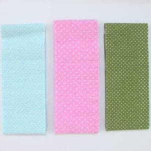 Thick Crepe paper, Olive, Light blue, 9.2cm-9.6cm x 2.5m, 3 sheets, [CR363]