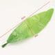 Tulip leaf, Cloth and Plastic, Light green, 20cm x 4cm, 10 pieces, (ST663)