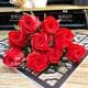 Two colours dyed nylon,Dark red, Magenta, Stretched Size 1.5m x 15cm, 1 piece, [SWW0558]